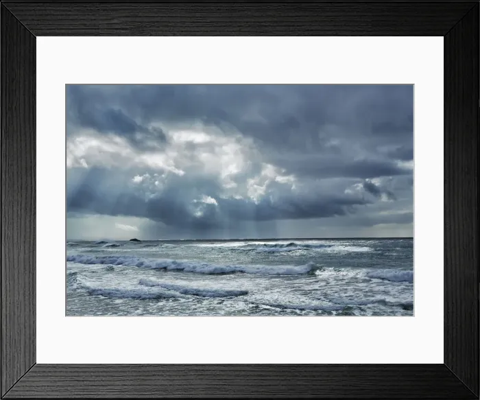 Framed Print : Ocean impression - Australia, New South Wales, Port Macquarie Framed Print : Ocean impression - Australia, New South Wales, Port Macquarie