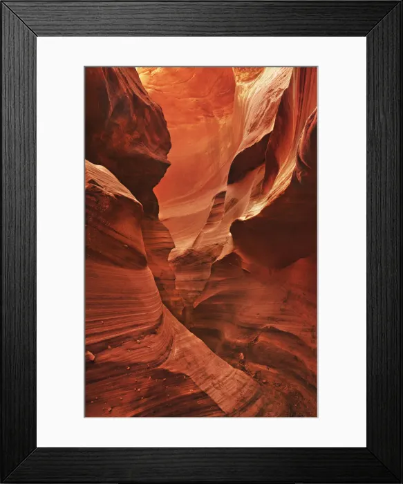 Framed Print : Slot canyon Waterholes Canyon - USA, Arizona, Coconino, Lake Powell, Page Framed Print : Slot canyon Waterholes Canyon - USA, Arizona, Coconino, Lake Powell, Page