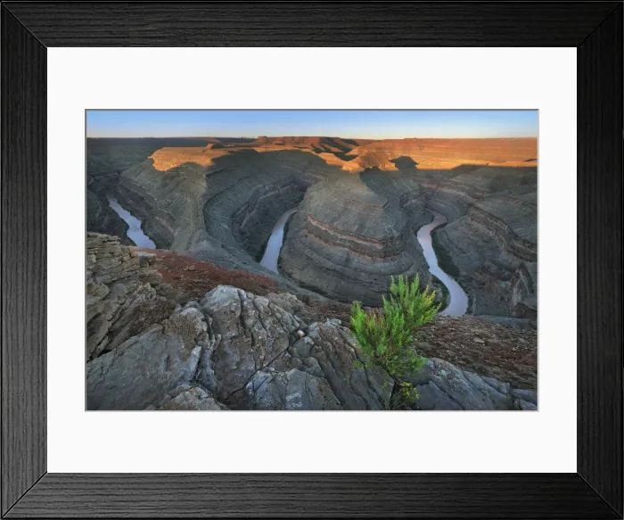 Framed Print : River canyon of San Juan River - USA, Arizona, San Juan, Mexican Hat Framed Print : River canyon of San Juan River - USA, Arizona, San Juan, Mexican Hat