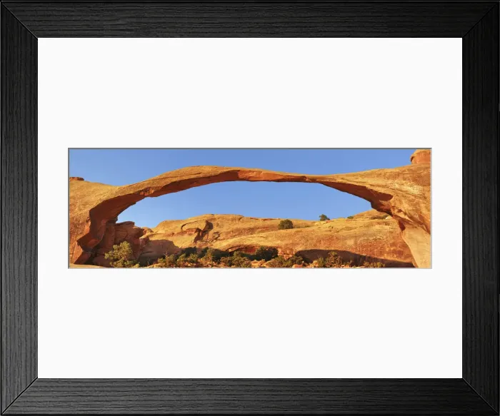 Framed Print : Erosion landscape at Landscape Arch - USA, Utah, Grand, Arches National Park Framed Print : Erosion landscape at Landscape Arch - USA, Utah, Grand, Arches National Park