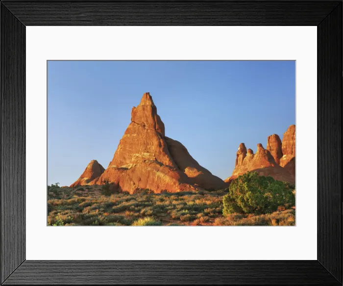 Framed Print : Erosion landscape near Sanddune Arch - USA, Utah, Grand, Arches National Park Framed Print : Erosion landscape near Sanddune Arch - USA, Utah, Grand, Arches National Park