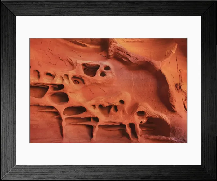 Framed Print : Sand stone structures in Windstone Cave in Valley of Fire - USA, Nevada, Clark Framed Print : Sand stone structures in Windstone Cave in Valley of Fire - USA, Nevada, Clark