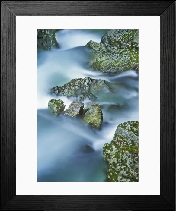 Framed Print : Rock formation in mountain brook - Slovenia, Gorenjska, Bled, Vintgarklamm - Alps Framed Print : Rock formation in mountain brook - Slovenia, Gorenjska, Bled, Vintgarklamm - Alps