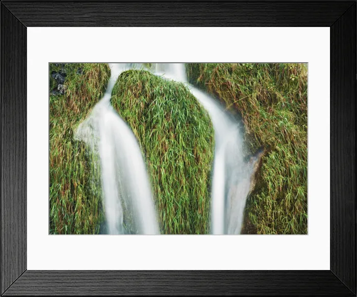 Framed Print : Waterfall at brook - Croatia, Lika-Senj, Plitvice Lakes - Plitvice Lakes National Park Framed Print : Waterfall at brook - Croatia, Lika-Senj, Plitvice Lakes - Plitvice Lakes National Park