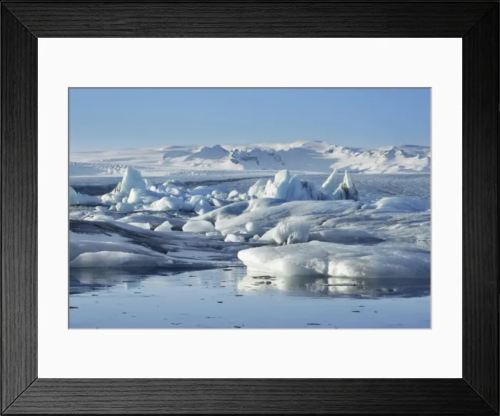 Framed Print : Glacier lagoon Jokulsarlon - Iceland, Eastern Region, Jokulsarlon - Vatnajokull National Framed Print : Glacier lagoon Jokulsarlon - Iceland, Eastern Region, Jokulsarlon - Vatnajokull National