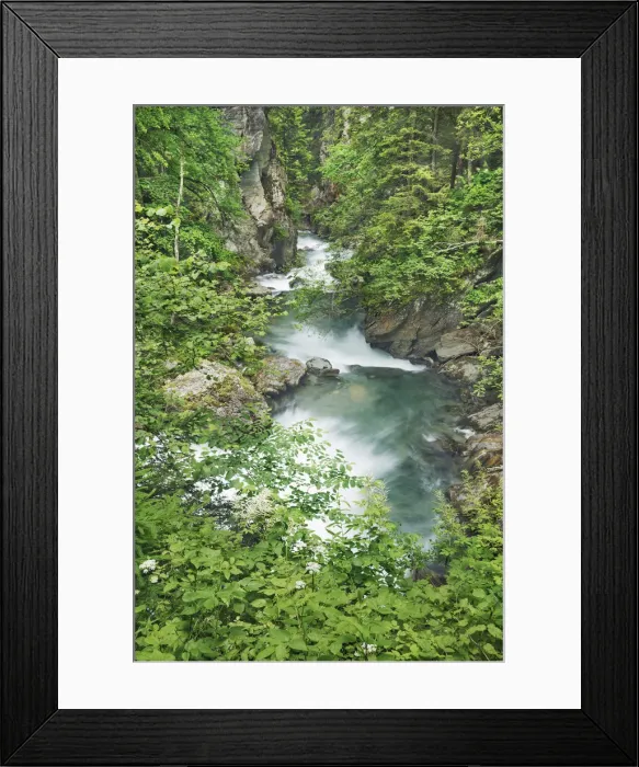 Framed Print : Brook in gorge - Austria, Carinthia, Spittal an der Drau, Obervellach, Groppensteinschlucht - Alps, Hohe Tauern, Molltal Framed Print : Brook in gorge - Austria, Carinthia, Spittal an der Drau, Obervellach, Groppensteinschlucht - Alps, Hohe Tauern, Molltal