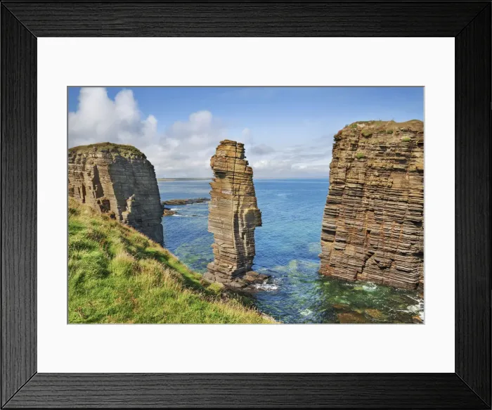 Framed Print : Cliff landscape at Noss Head - United Kingdom, Scotland, Caithness, Noss Head Framed Print : Cliff landscape at Noss Head - United Kingdom, Scotland, Caithness, Noss Head