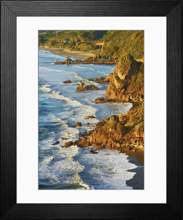 Framed Print : Coast landscape - New Zealand, South Island, West Coast, Buller, Paparoa National Park Framed Print : Coast landscape - New Zealand, South Island, West Coast, Buller, Paparoa National Park