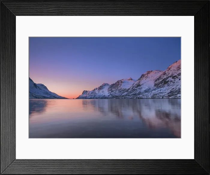 Framed Print : Dawn at Ersfjordbotn - Norway, Troms, Kvaloya, Ersfjordbotn Framed Print : Dawn at Ersfjordbotn - Norway, Troms, Kvaloya, Ersfjordbotn