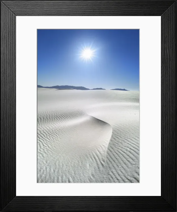 Framed Print : Gypsum desert White Sands - USA, New Mexico, Otero, White Sands - Chihuahua Desert Framed Print : Gypsum desert White Sands - USA, New Mexico, Otero, White Sands - Chihuahua Desert