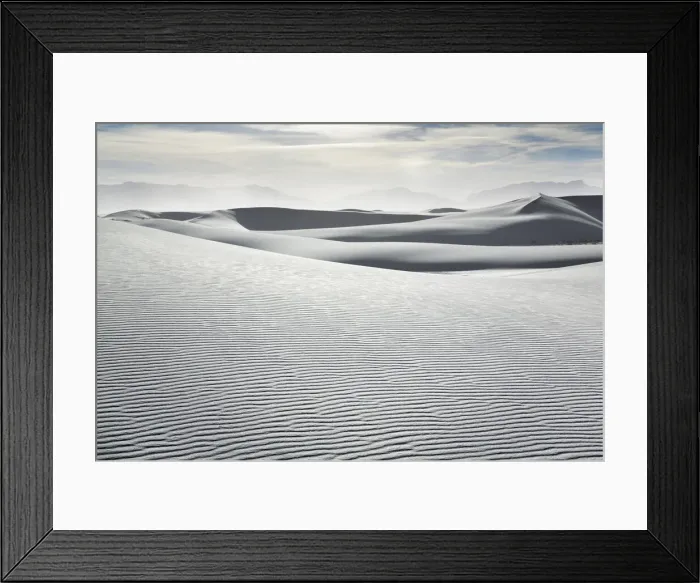 Framed Print : Gypsum desert White Sands - USA, New Mexico, Otero, White Sands - Chihuahua Desert Framed Print : Gypsum desert White Sands - USA, New Mexico, Otero, White Sands - Chihuahua Desert