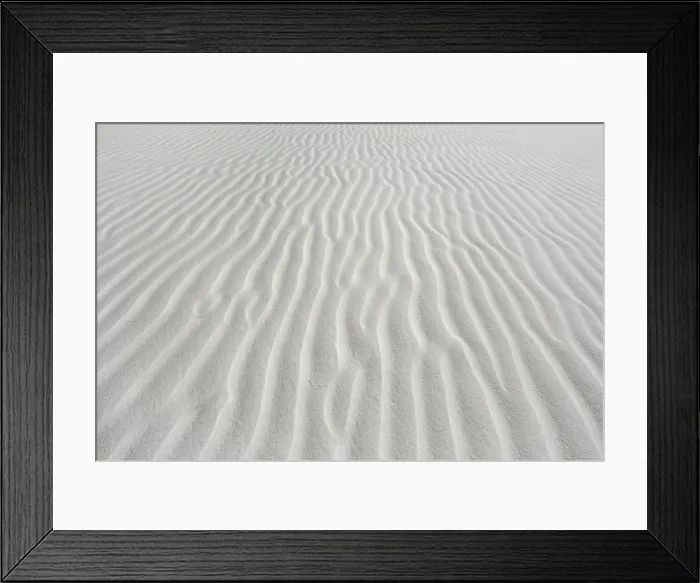 Framed Print : Dune structures in gypsum desert - USA, New Mexico, Otero, White Sands - Chihuahua Desert Framed Print : Dune structures in gypsum desert - USA, New Mexico, Otero, White Sands - Chihuahua Desert