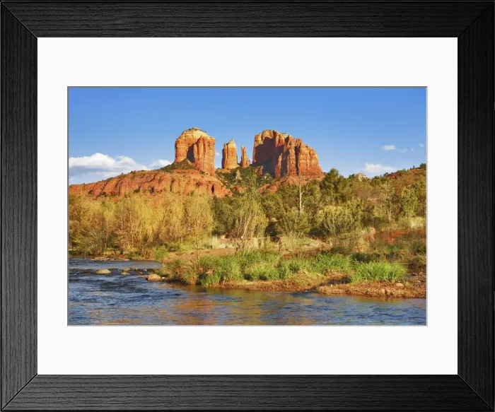 Framed Print : Erosion landscape at Cathedral Rock - USA, Arizona, Coconino, Sedona, Oak Creek Framed Print : Erosion landscape at Cathedral Rock - USA, Arizona, Coconino, Sedona, Oak Creek