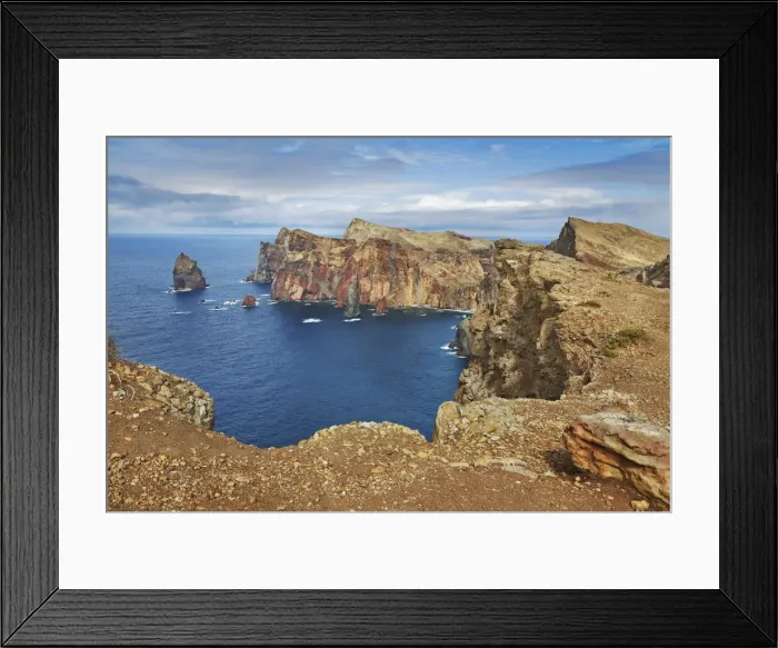 Framed Print : Steep coast at Ponta de Sao Lourenco - Portugal, Madeira, Machico, Ponta de Sao Lourenco Framed Print : Steep coast at Ponta de Sao Lourenco - Portugal, Madeira, Machico, Ponta de Sao Lourenco