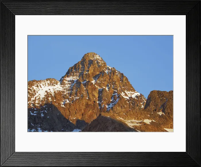 Framed Print : Mountain impression Uri Alps at Susten Pass - Switzerland, Bern, Uri, Sustenpass - Alps