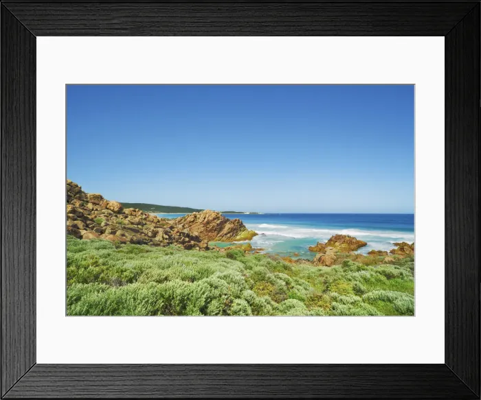 Framed Print : Cliff landscape at Wyadup Rocks - Australia, Western Australia, Southwest Framed Print : Cliff landscape at Wyadup Rocks - Australia, Western Australia, Southwest