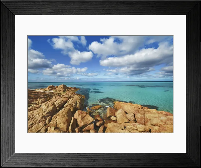 Framed Print : Coast landscape at Dunsborough - Australia, Western Australia, Southwest, Dunsborough Framed Print : Coast landscape at Dunsborough - Australia, Western Australia, Southwest, Dunsborough