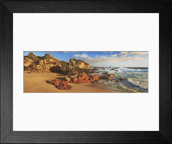 Framed Print : Coast landscape near Moses Rock - Australia, Western Australia, Southwest Framed Print : Coast landscape near Moses Rock - Australia, Western Australia, Southwest