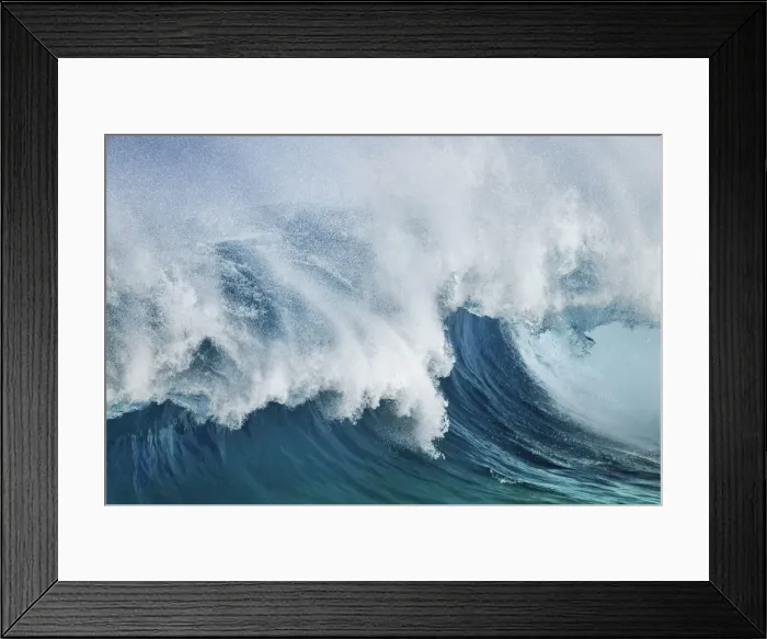 Framed Print : Wave impression - Australia, Western Australia, Southwest Framed Print : Wave impression - Australia, Western Australia, Southwest