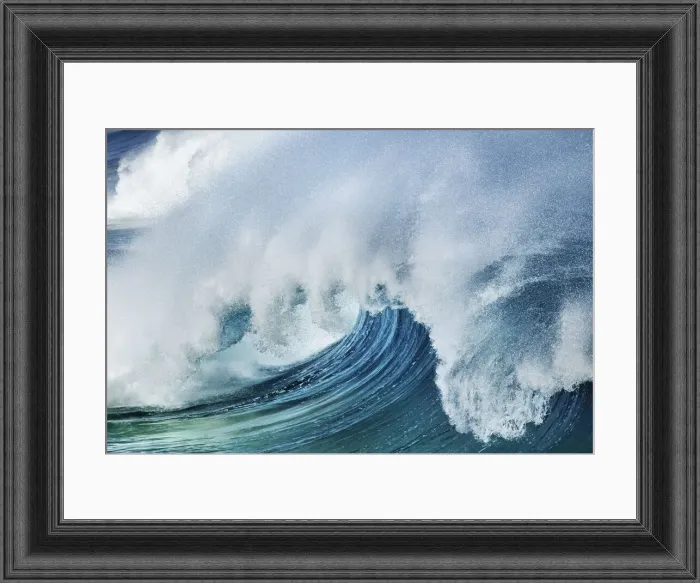 Antique Framed Print : Wave impression - Australia, Western Australia, Southwest Antique Framed Print : Wave impression - Australia, Western Australia, Southwest