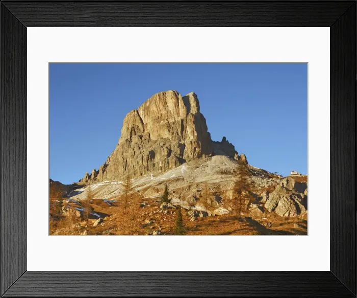 Framed Print : Mountain impression Monte Averau - Italy, Veneto, Belluno, Dolomiti d Ampezzo Framed Print : Mountain impression Monte Averau - Italy, Veneto, Belluno, Dolomiti d Ampezzo
