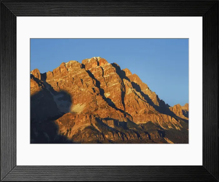 Framed Print : Mountain impression Monte Cristallo - Italy, Veneto, Belluno, Dolomiti d Ampezzo Framed Print : Mountain impression Monte Cristallo - Italy, Veneto, Belluno, Dolomiti d Ampezzo