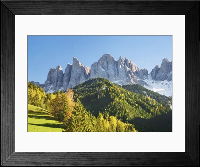 Framed Print : Mountain impression Gruppo delle Odle - Italy, Trentino-Alto Adige, South Tyrol Framed Print : Mountain impression Gruppo delle Odle - Italy, Trentino-Alto Adige, South Tyrol