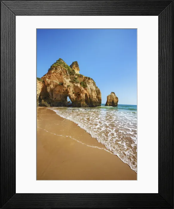 Framed Print : Coast impression Praia dos Tres Irmaos - Portugal, Algarve, Alvor, Praia dos Tres Irmaos Framed Print : Coast impression Praia dos Tres Irmaos - Portugal, Algarve, Alvor, Praia dos Tres Irmaos