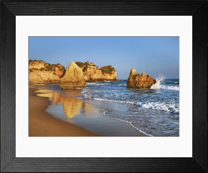 Framed Print : Coast impression Praia dos Tres Irmaos - Portugal, Algarve, Alvor, Praia dos Tres Irmaos Framed Print : Coast impression Praia dos Tres Irmaos - Portugal, Algarve, Alvor, Praia dos Tres Irmaos