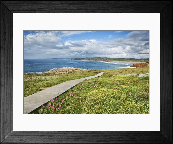 Framed Print : Coast impression Praia da Bordeira - Portugal, Alentejo, Alentejo Litoral, Bordeira Framed Print : Coast impression Praia da Bordeira - Portugal, Alentejo, Alentejo Litoral, Bordeira