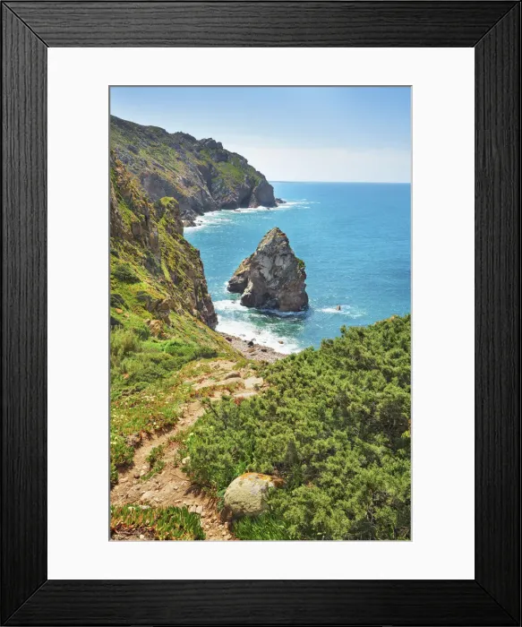 Framed Print : Coast impression Cabo da Roca - Portugal, Lisboa, Cascais Framed Print : Coast impression Cabo da Roca - Portugal, Lisboa, Cascais