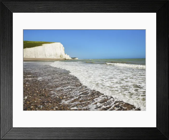 Framed Print : Cliff landscape Seven Sisters - United Kingdom, England, Sussex, Seven Sisters Framed Print : Cliff landscape Seven Sisters - United Kingdom, England, Sussex, Seven Sisters