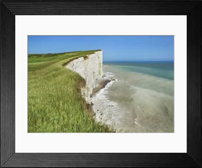 Framed Print : Cliff landscape at Beachy Head - United Kingdom, England, Sussex, Seaford, Beachy Head Framed Print : Cliff landscape at Beachy Head - United Kingdom, England, Sussex, Seaford, Beachy Head