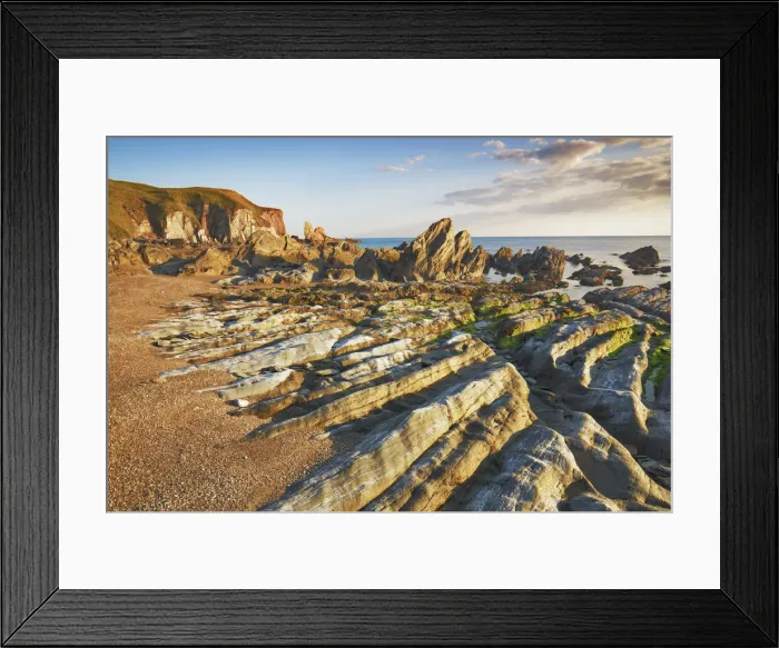 Framed Print : Rock landscape at Bantham Bay - United Kingdom, England, Devon, Kingsbridge, Bantham Bay Framed Print : Rock landscape at Bantham Bay - United Kingdom, England, Devon, Kingsbridge, Bantham Bay