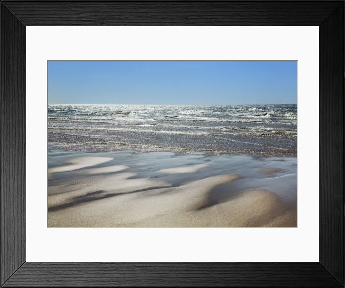 Framed Print : Ocean impression - United Kingdom, England, Cornwall, Newquay, Watergate Bay (DM)