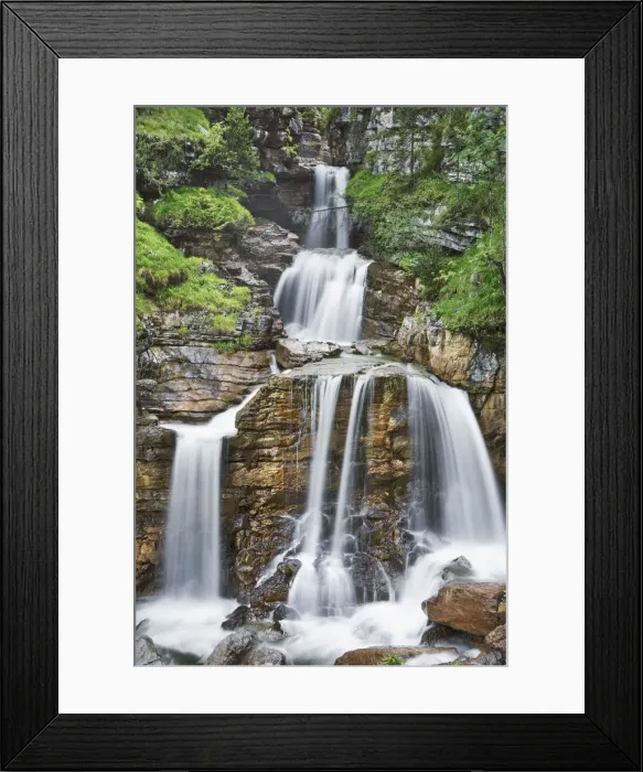 Framed Print : Waterfall Kuhfluchtf√§lle - Germany, Bavaria, Upper Bavaria, Garmisch-Partenkirchen, Farchant, Kuhfluchtf√§lle - Alps Framed Print : Waterfall Kuhfluchtf√§lle - Germany, Bavaria, Upper Bavaria, Garmisch-Partenkirchen, Farchant, Kuhfluchtf√§lle - Alps