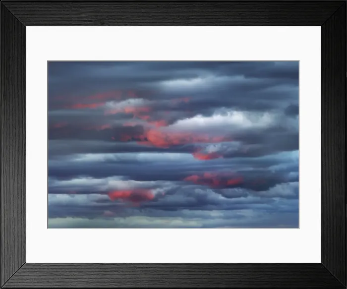 Framed Print : Cloud mood - Germany, Bavaria, Upper Bavaria, Munich, Taufkirchen Framed Print : Cloud mood - Germany, Bavaria, Upper Bavaria, Munich, Taufkirchen