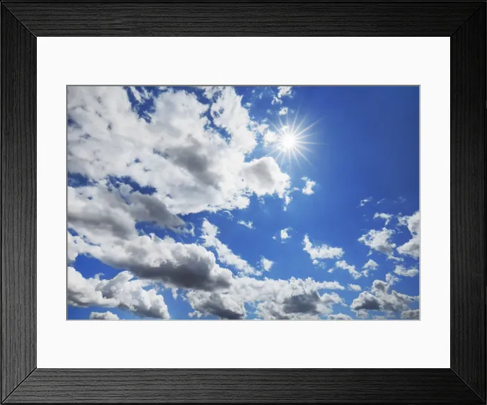 Framed Print : Cloud impression with sun - Germany, Bavaria, Upper Bavaria, Bad Tolz-Wolfratshausen, Münsing - Fünfseenland Framed Print : Cloud impression with sun - Germany, Bavaria, Upper Bavaria, Bad Tolz-Wolfratshausen, Münsing - Fünfseenland