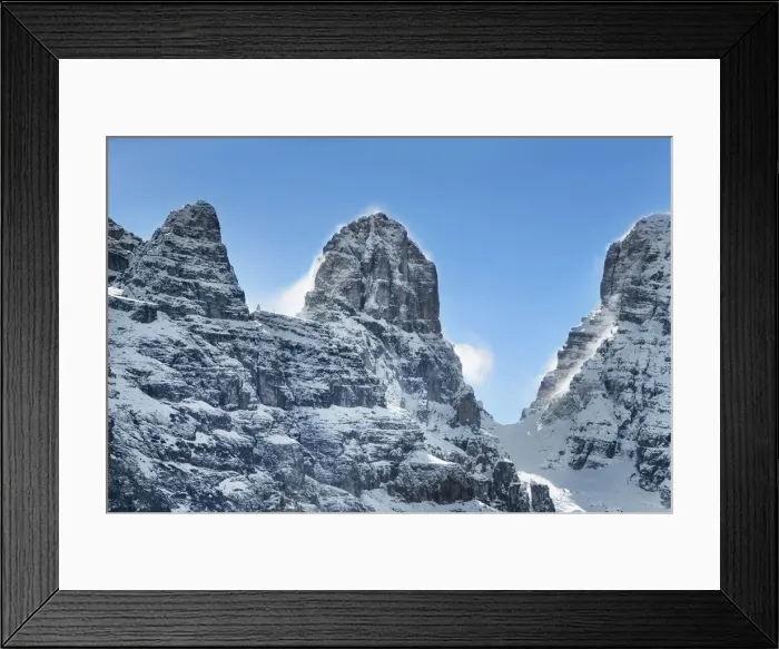 Framed Print : Mountain impression Gruppo del Cristallo - Italy, Trentino-Alto Adige, South Tyrol Framed Print : Mountain impression Gruppo del Cristallo - Italy, Trentino-Alto Adige, South Tyrol