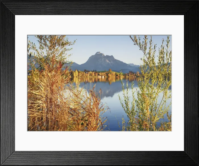 Framed Print : Mountain impression at Hopfensee - Germany, Bavaria, Swabia, OstAllgau, Fussen, Hopfen am See - Alps, Allgau Alps, Allgau, Hopfensee Framed Print : Mountain impression at Hopfensee - Germany, Bavaria, Swabia, OstAllgau, Fussen, Hopfen am See - Alps, Allgau Alps, Allgau, Hopfensee