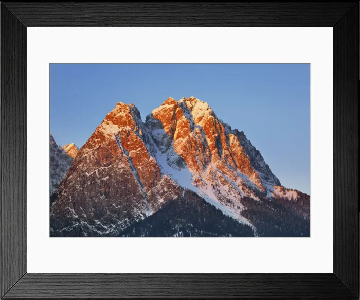 Framed Print : Mountain impression Waxenstein - Germany, Bavaria, Upper Bavaria Framed Print : Mountain impression Waxenstein - Germany, Bavaria, Upper Bavaria
