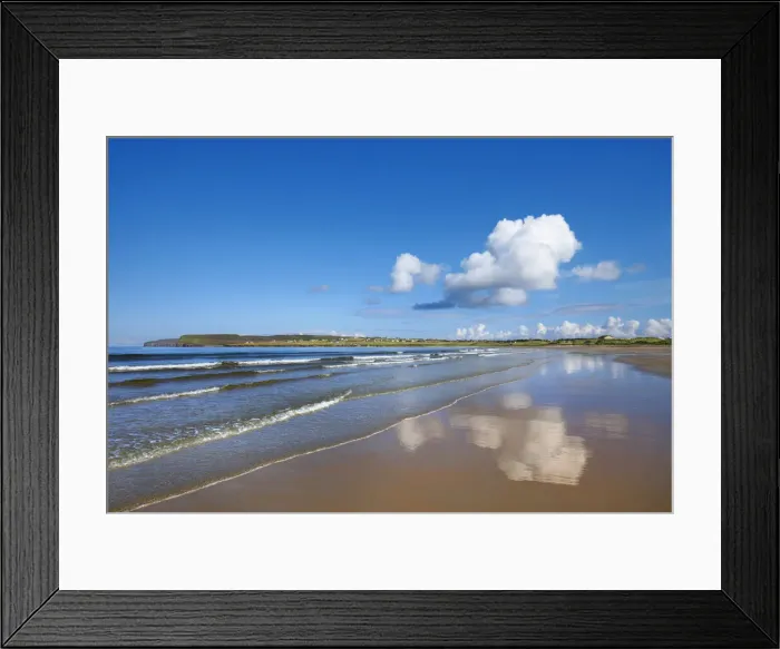 Framed Print : Beach impression - United Kingdom, Scotland, Caithness, Dunnet Bay, Dunnet Framed Print : Beach impression - United Kingdom, Scotland, Caithness, Dunnet Bay, Dunnet