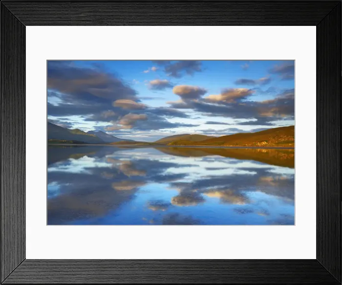 Framed Print : Mountain landscape - United Kingdom, Scotland, Sutherland, Durness Framed Print : Mountain landscape - United Kingdom, Scotland, Sutherland, Durness