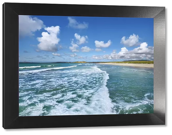 Ocean coast - Ireland, Donegal, The Rosses, Inishfree Bay, Carrickfinn Beach