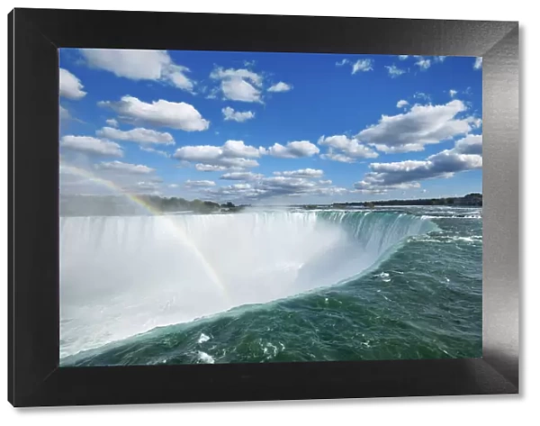 Waterfall Niagara Falls with rainbow - Canada, Ontario, Niagara
