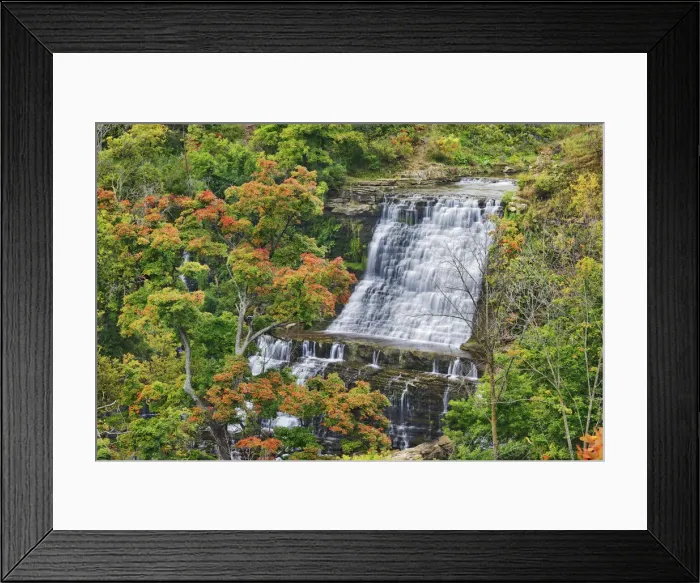 Framed Print : Waterfall Albion Falls - Canada, Ontario, Hamilton, Albion Falls Framed Print : Waterfall Albion Falls - Canada, Ontario, Hamilton, Albion Falls