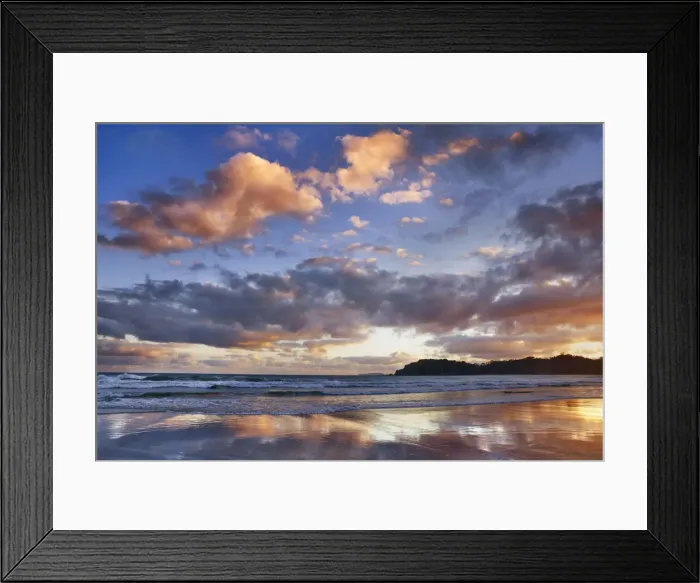 Framed Print : Cloud impression at sea - New Zealand, North Island, Northland, Whangarei, Matapouri Framed Print : Cloud impression at sea - New Zealand, North Island, Northland, Whangarei, Matapouri