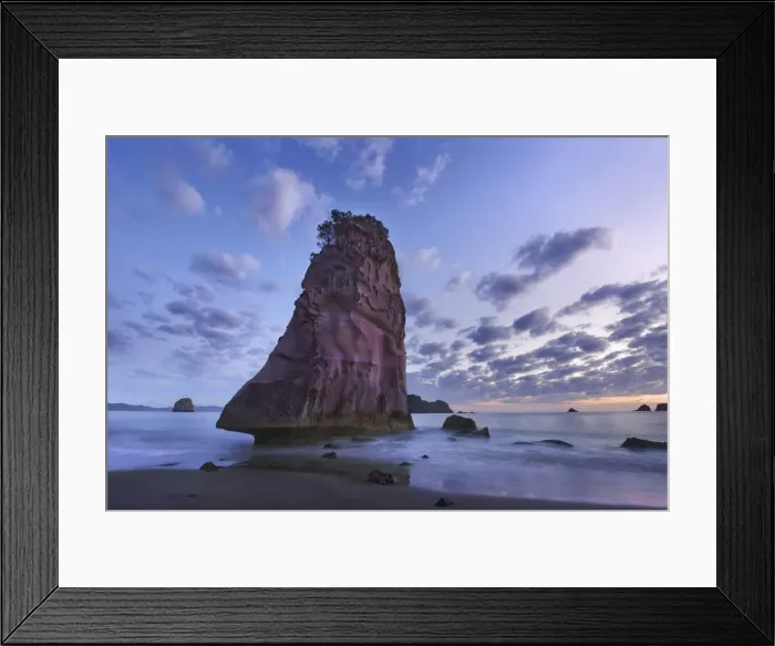 Framed Print : Ocean impression at Te Hoho Rock - New Zealand, North Island, Waikato, Coromandel, Hahei