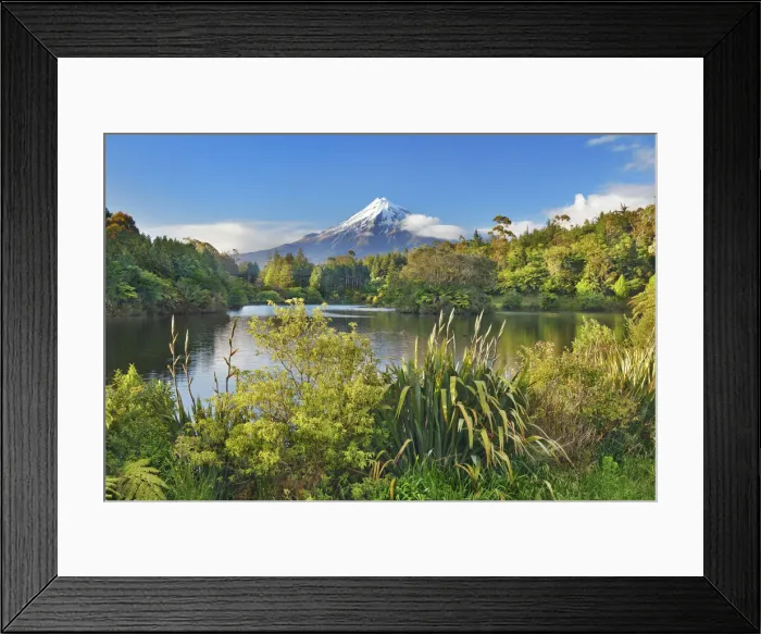 Framed Print : Mountain impression Taranaki (Mount Egmont) - New Zealand, North Island, Taranaki Framed Print : Mountain impression Taranaki (Mount Egmont) - New Zealand, North Island, Taranaki