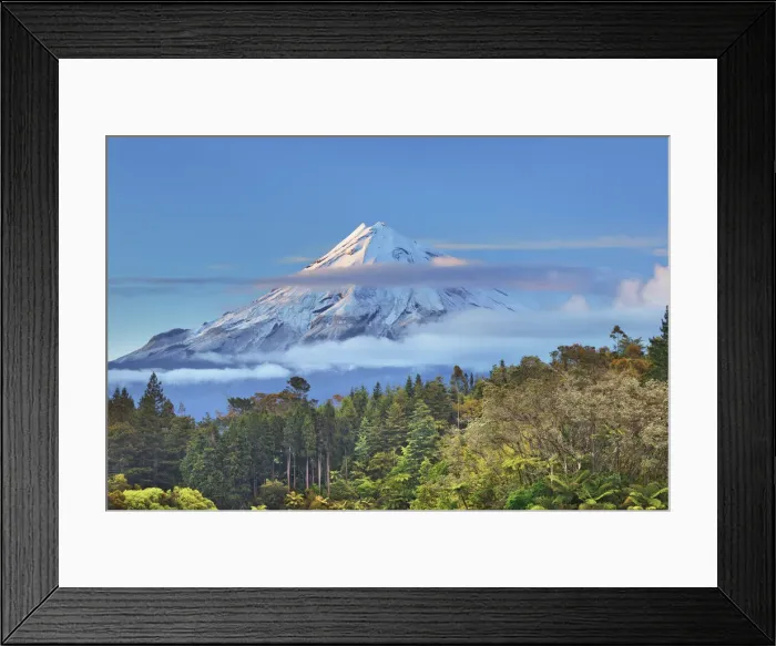 Framed Print : Mountain impression Taranaki (Mount Egmont) - New Zealand, North Island, Taranaki Framed Print : Mountain impression Taranaki (Mount Egmont) - New Zealand, North Island, Taranaki